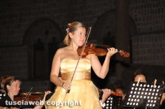 La violinista Maria Solozobova