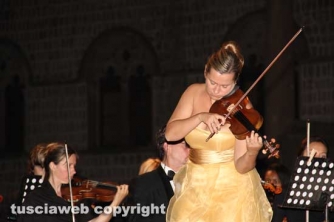 La violinista Maria Solozobova