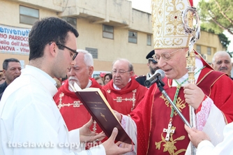 L\'inaugurazione della chiesa dei santi Valentino e Ilario al quartiere Villanova