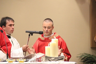 L\'inaugurazione della chiesa dei santi Valentino e Ilario al quartiere Villanova