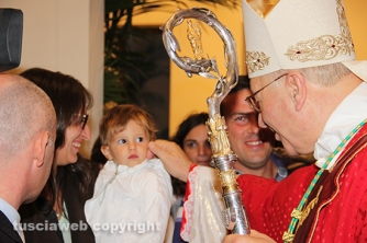 L\'inaugurazione della chiesa dei santi Valentino e Ilario al quartiere Villanova