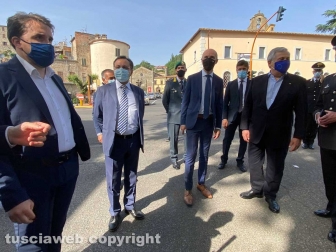Inaugurata la Festa delle ortensie a Bolsena