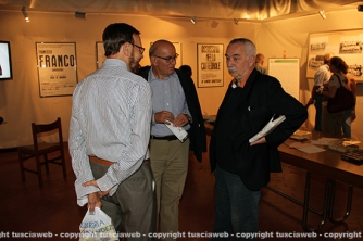 Sauro Sorbini - L\'inaugurazione della mostra
