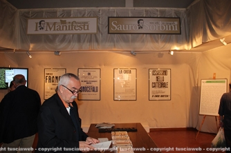 Sauro Sorbini - L\'inaugurazione della mostra