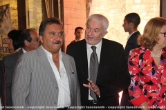 Il consigliere regionale Enrico Panunzi e il presidente della Camera di commercio Ferindo Palombella