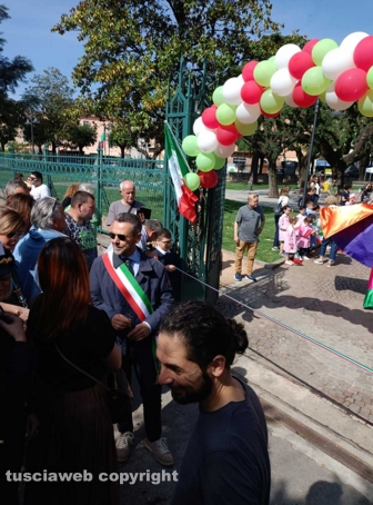 Inaugurato il giardino comunale
