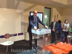 Nicola Zingaretti all\'inaugurazione