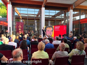 Capranica- Inaugurazione del centro civico Piersanti Mattarella