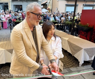 Viterbo - Inaugurazione dello Schenardino - Eleonora Bonucci e Andrea Serinelli