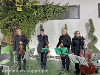 Inaugurazione di Casa Viterbo - Il quartetto d'archi viterbese