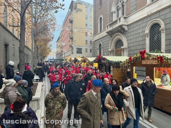 Viterbo - Inaugurazione mercatini di Natale
