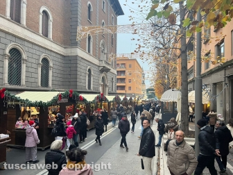 Viterbo - Inaugurazione mercatini di Natale