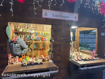 Viterbo - Inaugurazione mercatini di Natale