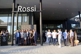 Inaugurazione service Mercedes Rossi