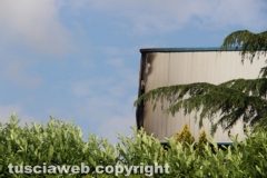 Viterbo - Incendio a Casale Bussi