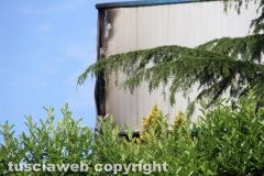 Viterbo - Incendio a Casale Bussi