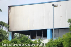 Viterbo - Incendio a Casale Bussi