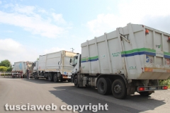 Viterbo - Incendio a Casale Bussi