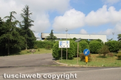 Viterbo - Incendio a Casale Bussi