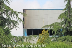 Viterbo - Incendio a Casale Bussi