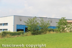 Viterbo - Incendio a Casale Bussi