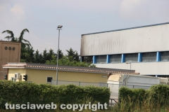 Viterbo - Incendio a Casale Bussi