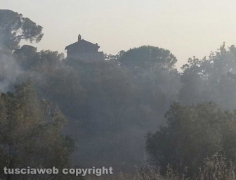 Incendio a Ponte di Cetti