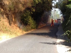 Incendio a San Martino