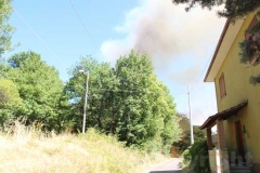 Incendio a San Martino