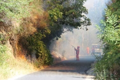 Incendio a San Martino