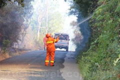 Incendio a San Martino