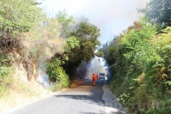 Incendio a San Martino