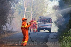 Incendio a San Martino