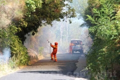 Incendio a San Martino