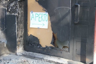 Incendio al bar Black out