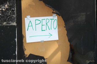 Incendio al bar Black out