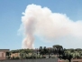 Incendio al lago di Vico
