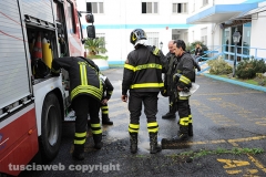 Incendio alla casa di riposo di Nepi