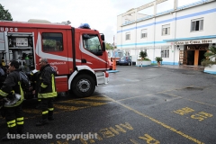 Incendio alla casa di riposo di Nepi