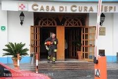 Incendio alla casa di riposo di Nepi