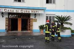 Incendio alla casa di riposo di Nepi