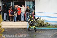 Incendio alla casa di riposo di Nepi