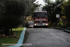Incendio alla casa di riposo di Nepi