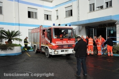 Incendio alla casa di riposo di Nepi