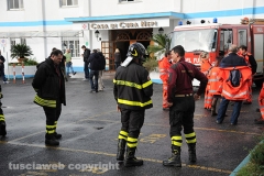 Incendio alla casa di riposo di Nepi