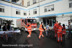 Incendio alla casa di riposo di Nepi