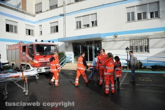 Incendio alla casa di riposo di Nepi