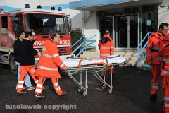 Incendio alla casa di riposo di Nepi