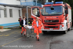 Incendio alla casa di riposo di Nepi