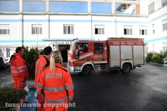 Incendio alla casa di riposo di Nepi